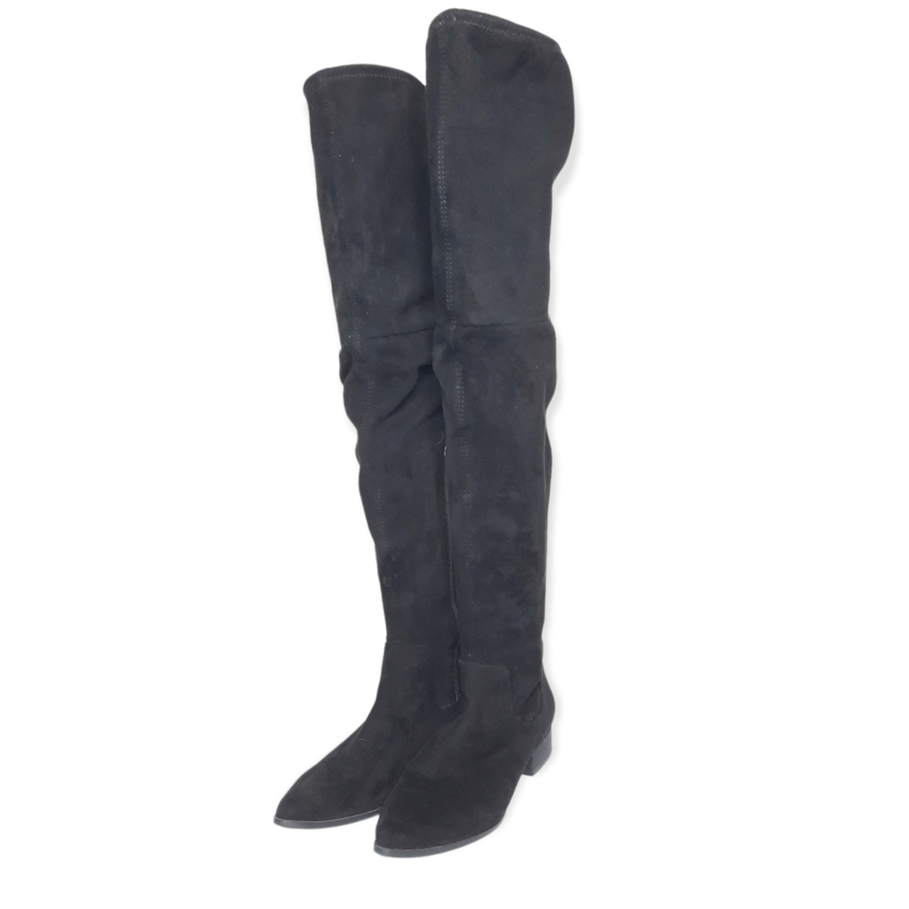 DKNY Black Over the Knee Boots Size 7.5